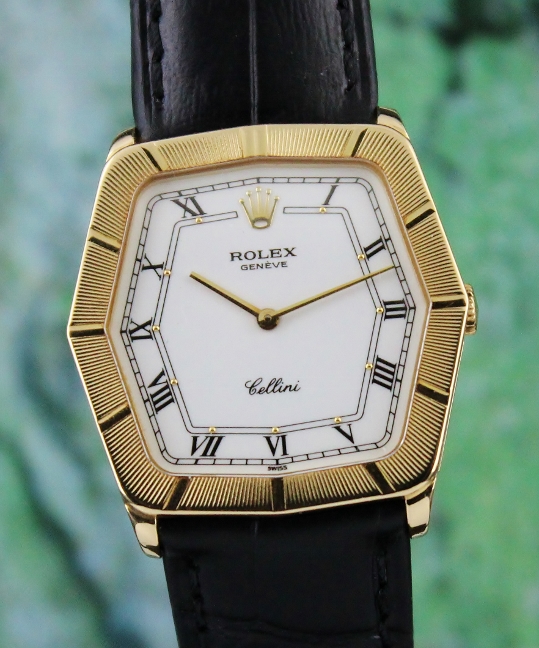 (image for) A ROLEX 18K YELLOW GOLD MANUAL WINDING CELLINI / 4170